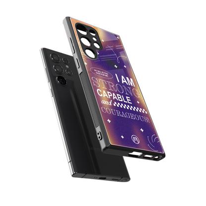 no limits back phone cover | glass case for samsung galaxy s24 ultra