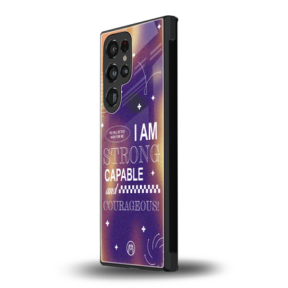 no limits back phone cover | glass case for samsung galaxy s23 ultra