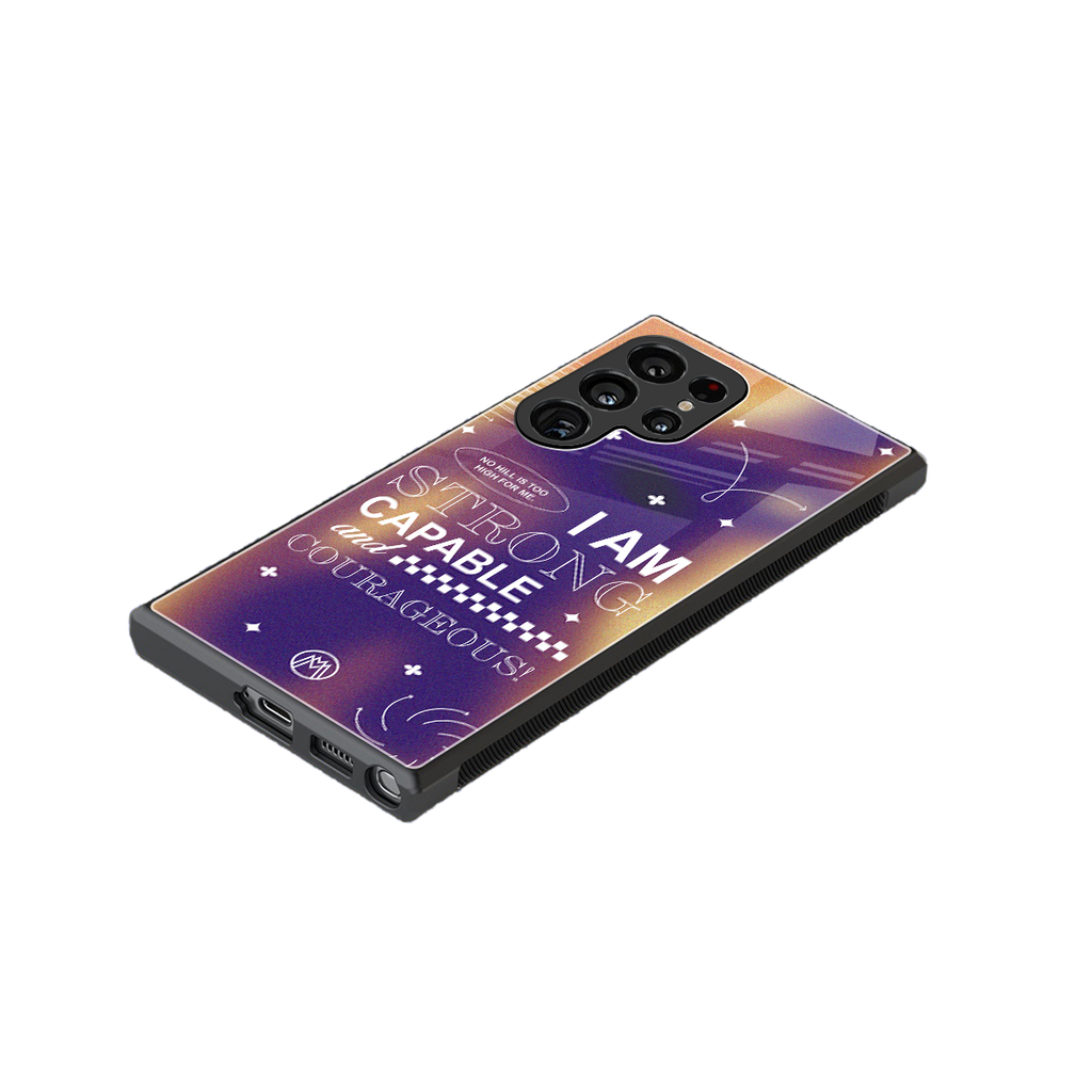 no limits back phone cover | glass case for samsung galaxy s24 ultra