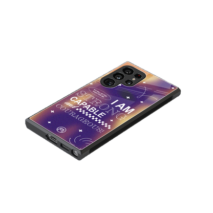 no limits back phone cover | glass case for samsung galaxy s24 ultra