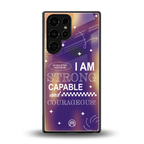 no limits back phone cover | glass case for samsung galaxy s25 ultra
