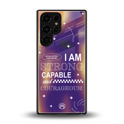 no limits back phone cover | glass case for samsung galaxy s25 ultra