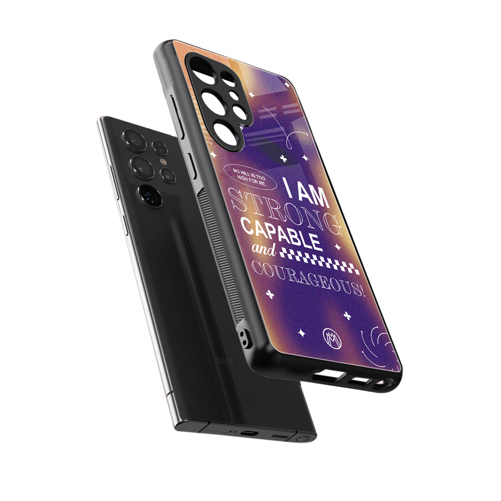 no limits back phone cover | glass case for samsung galaxy s25 ultra