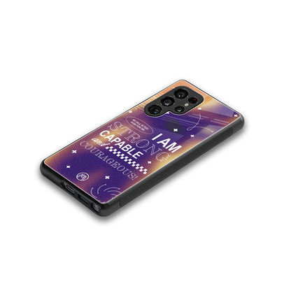no limits back phone cover | glass case for samsung galaxy s25 ultra