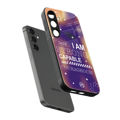 no limits back phone cover | glass case for samsung galaxy s25