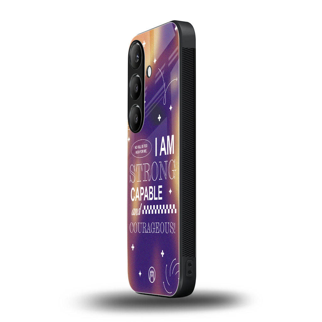 no limits back phone cover | glass case for samsung galaxy s24