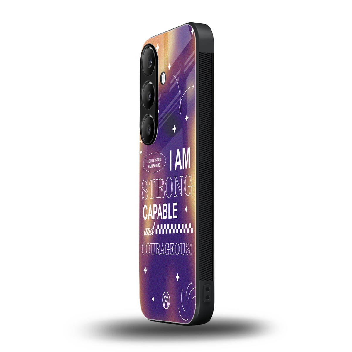 no limits back phone cover | glass case for samsung galaxy s25