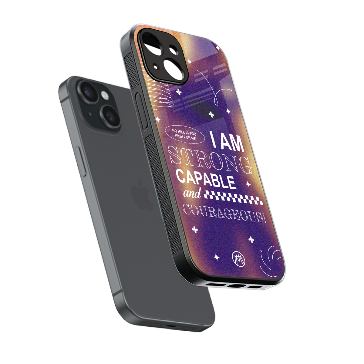 no limits back phone cover | glass case for iphone 15