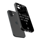 no looking back back phone cover | glass case for iphone 16