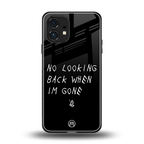no looking back back phone cover | glass case for nothing phone 1