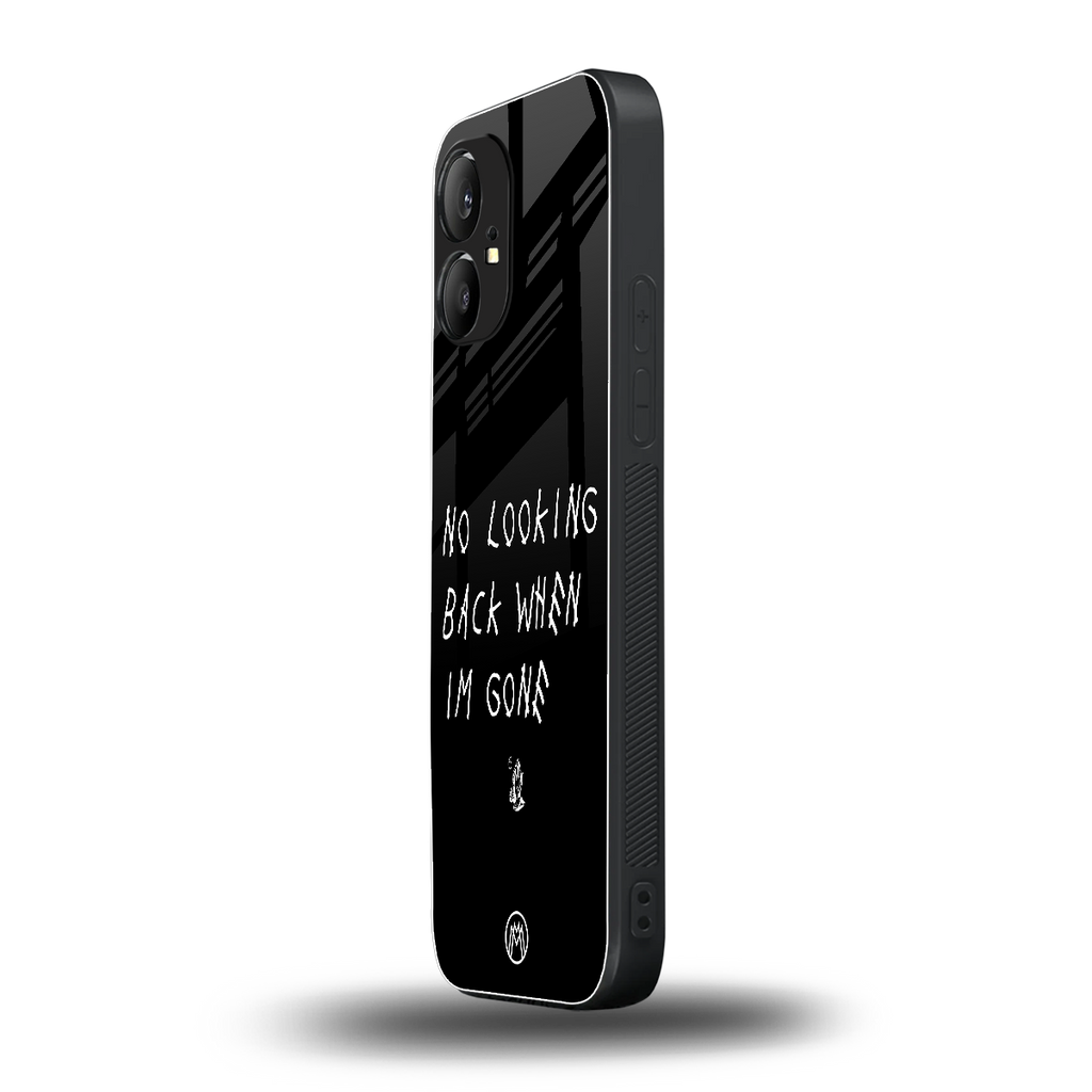no looking back back phone cover | glass case for nothing phone 1
