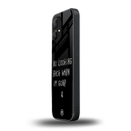 no looking back back phone cover | glass case for nothing phone 1