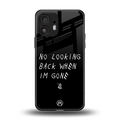 no looking back back phone cover | glass case for nothing phone 2