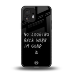 no looking back back phone cover | glass case for nothing phone 2
