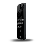 no looking back back phone cover | glass case for nothing phone 2a