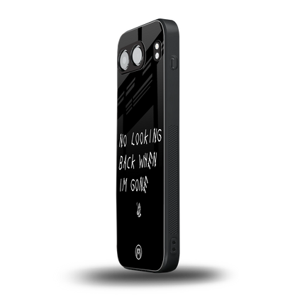 no looking back back phone cover | glass case for oneplus nord 4