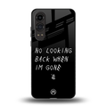 no looking back back phone cover | glass case for oneplus nord ce 4 lite