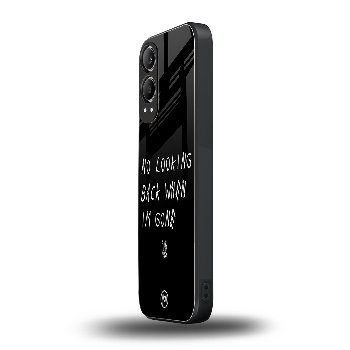 no looking back back phone cover | glass case for oneplus nord ce 4 lite