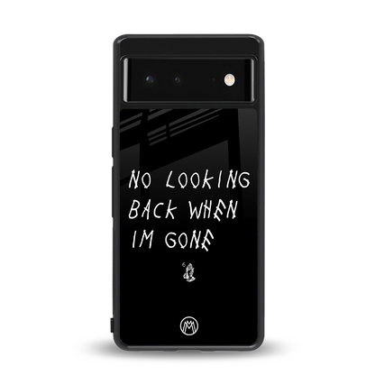 no looking back back phone cover | glass case for Google Pixel 6A