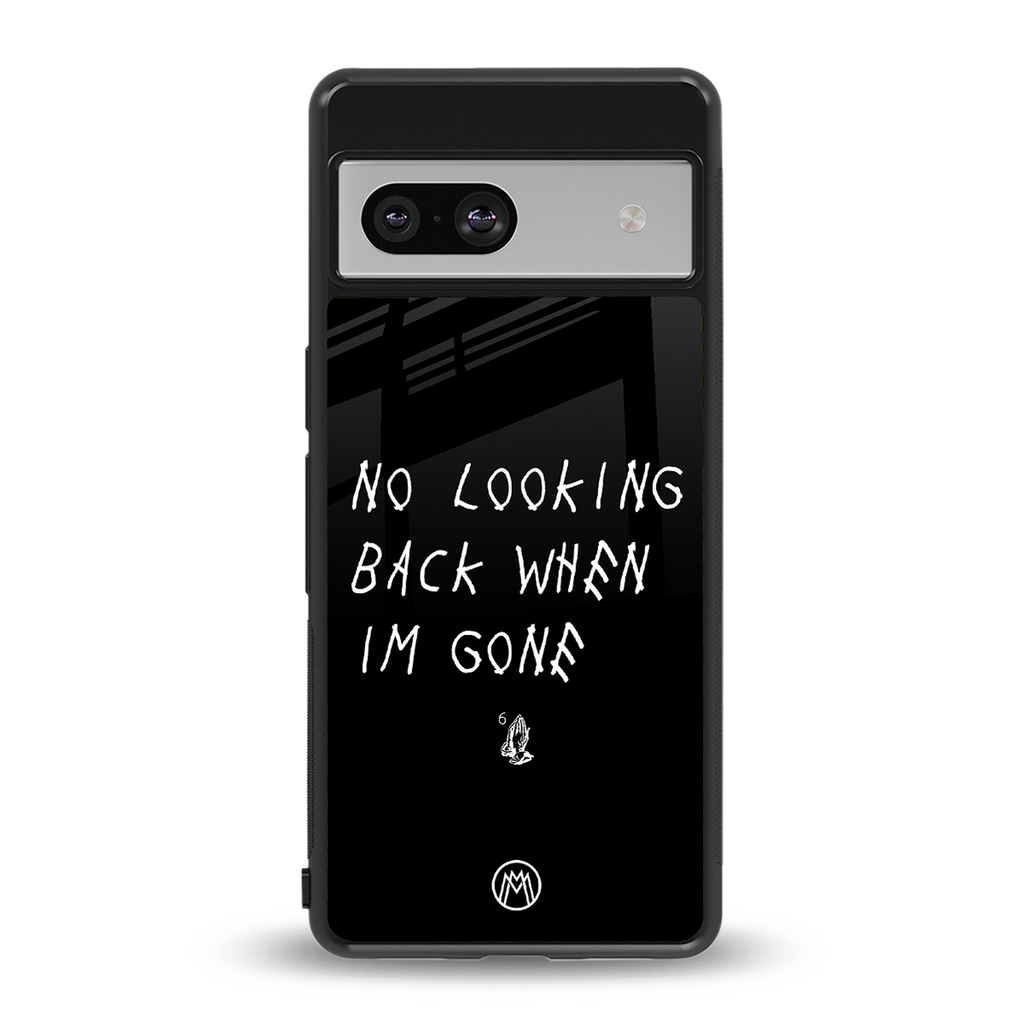 no looking back back phone cover | glass case for Google Pixel 7