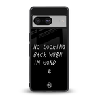 no looking back back phone cover | glass case for Google Pixel 8
