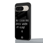 no looking back back phone cover | glass case for google pixel 9