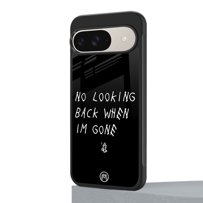 no looking back back phone cover | glass case for google pixel 9