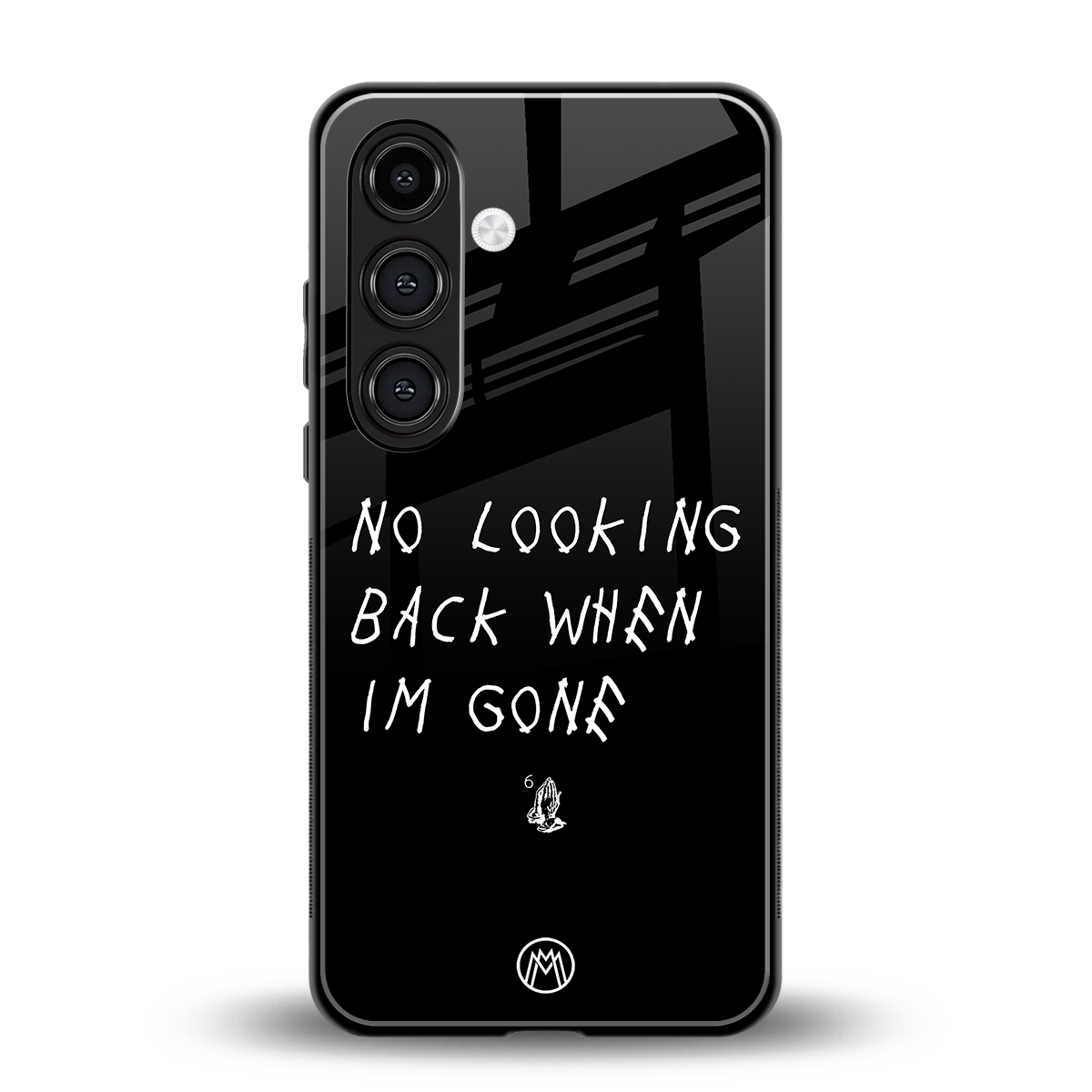 no looking back back phone cover | glass case for samsung galaxy s23 plus