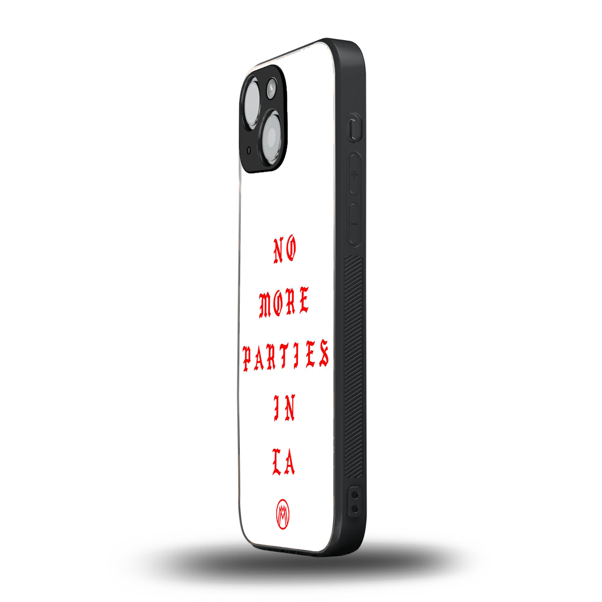 no more parties in la back phone cover | glass case for iphone 13 mini