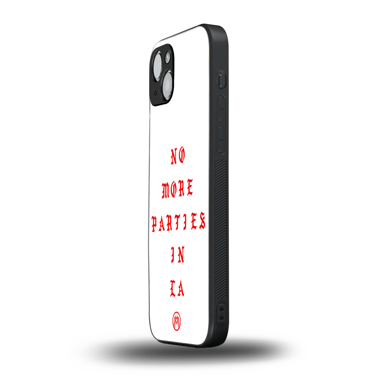 no more parties in la back phone cover | glass case for iphone 14 plus