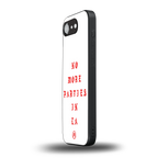 no more parties in la back phone cover | glass case for iphone 16e