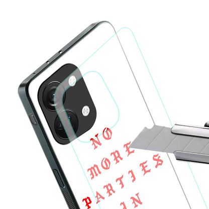 no more parties in la back phone cover | glass case for oneplus nord 3