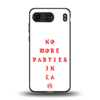 no more parties in la back phone cover | glass case for oneplus nord 4