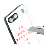 no more parties in la back phone cover | glass case for oneplus nord 4