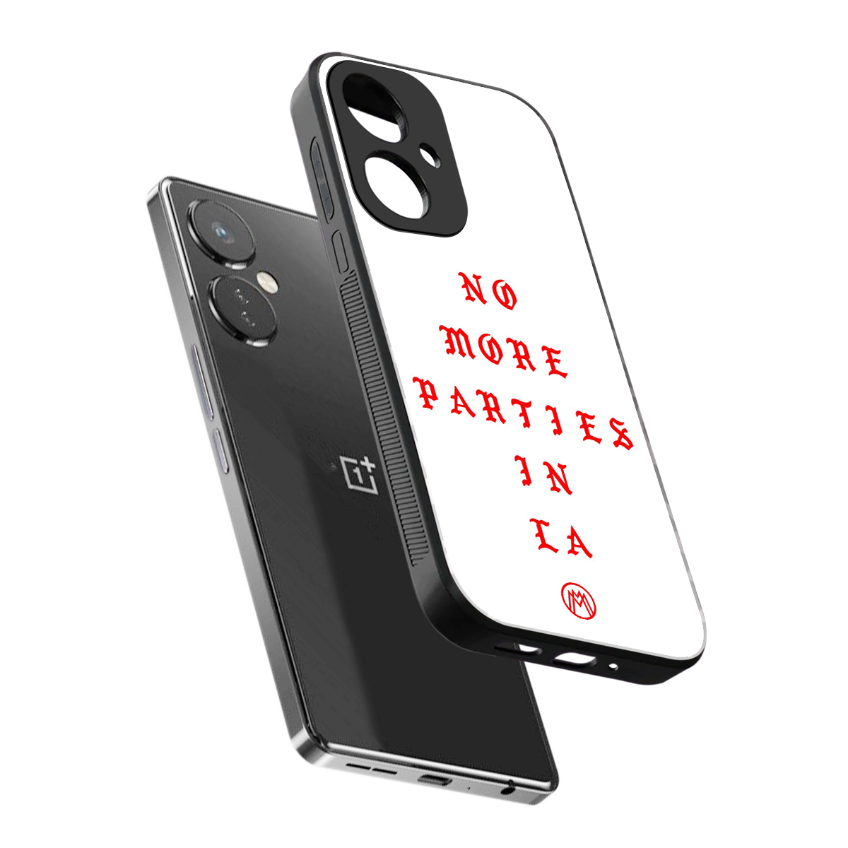 no more parties in la back phone cover | glass case for oneplus nord ce 3