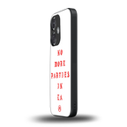 no more parties in la back phone cover | glass case for oneplus nord ce 3