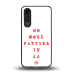 no more parties in la back phone cover | glass case for oneplus nord ce 4 lite