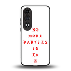 no more parties in la back phone cover | glass case for oneplus nord ce 4