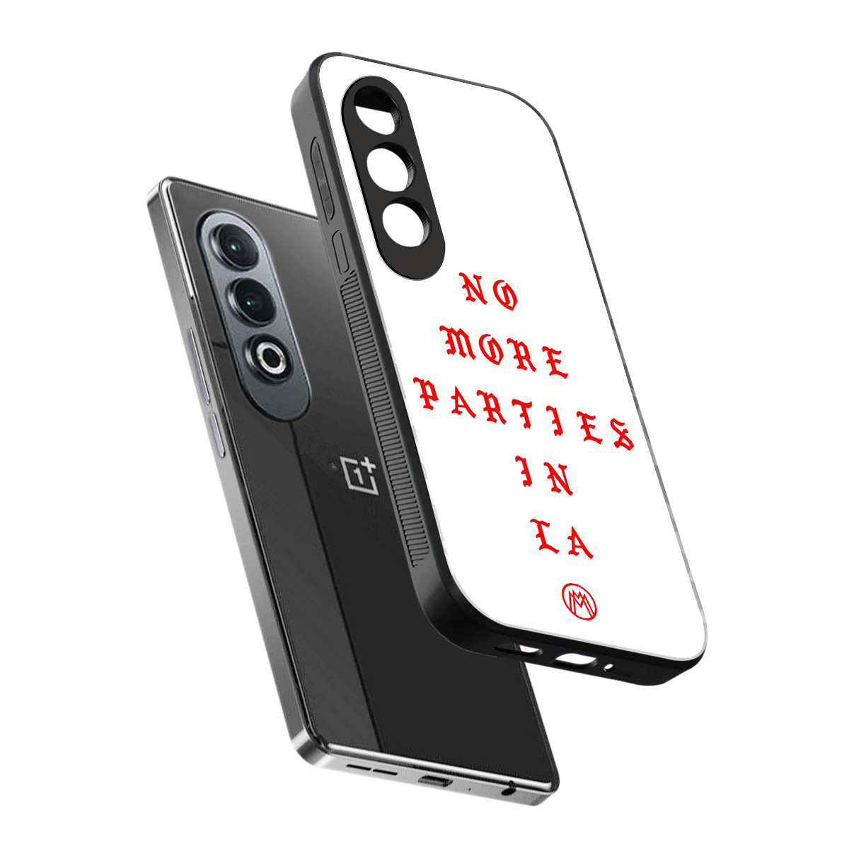no more parties in la back phone cover | glass case for oneplus nord ce 4