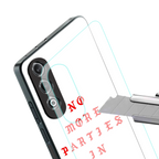 no more parties in la back phone cover | glass case for oneplus nord ce 4