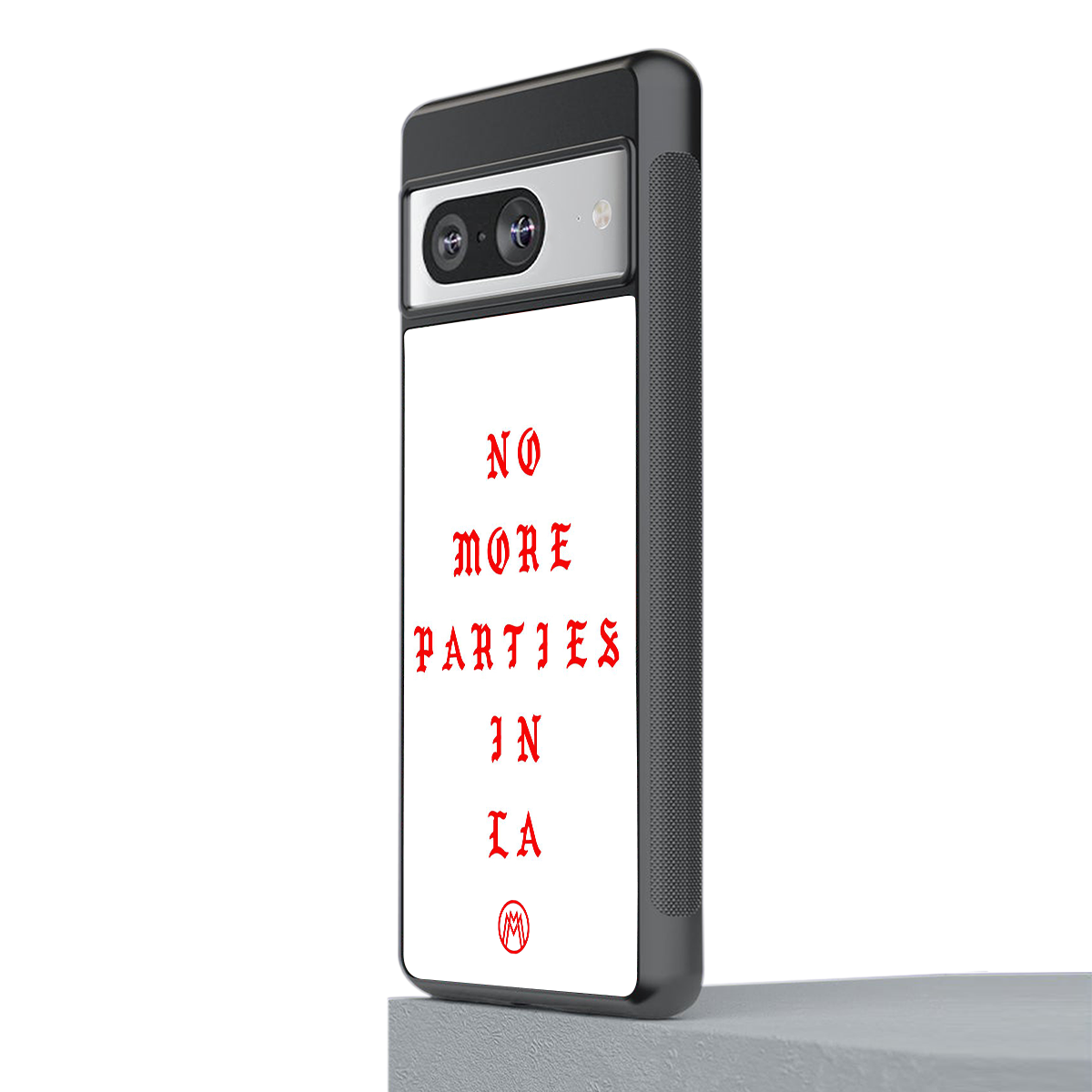 no more parties in la back phone cover | glass case for Google Pixel 8