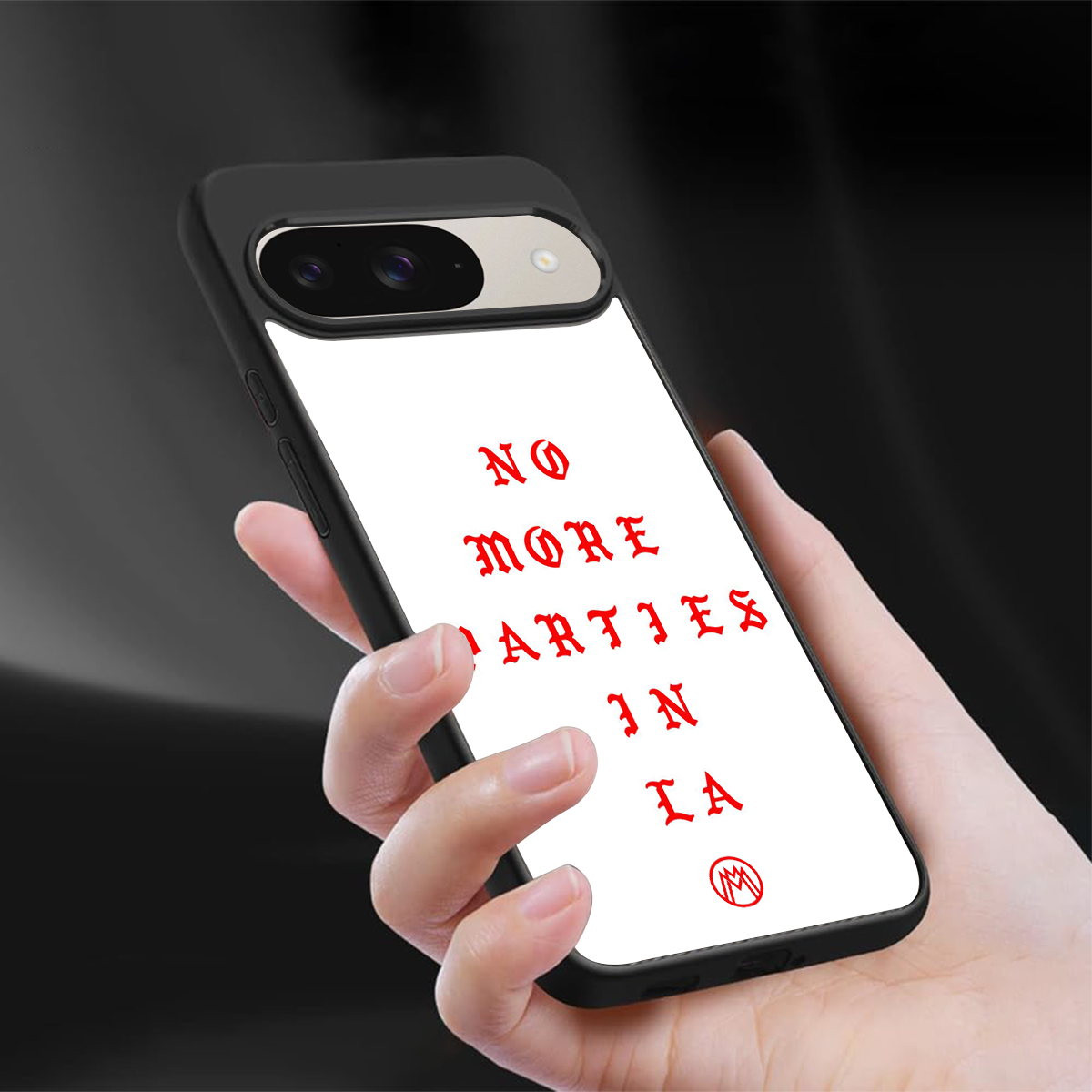 no more parties in la back phone cover | glass case for google pixel 9