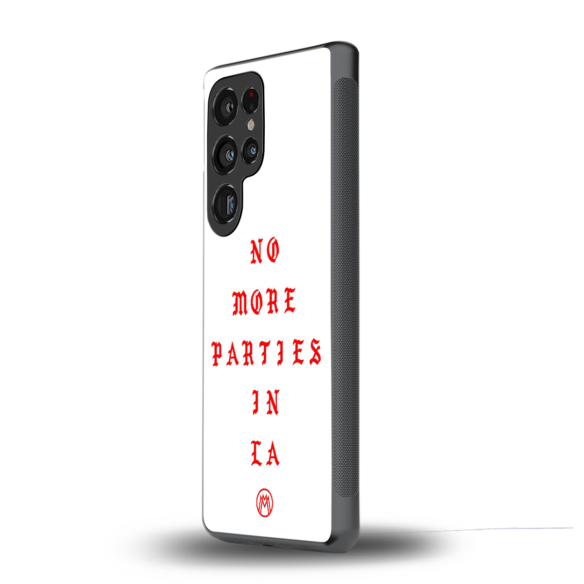 no more parties in la back phone cover | glass case for samsung galaxy s25 ultra