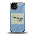 no self control back phone cover | glass case for iphone 13 mini