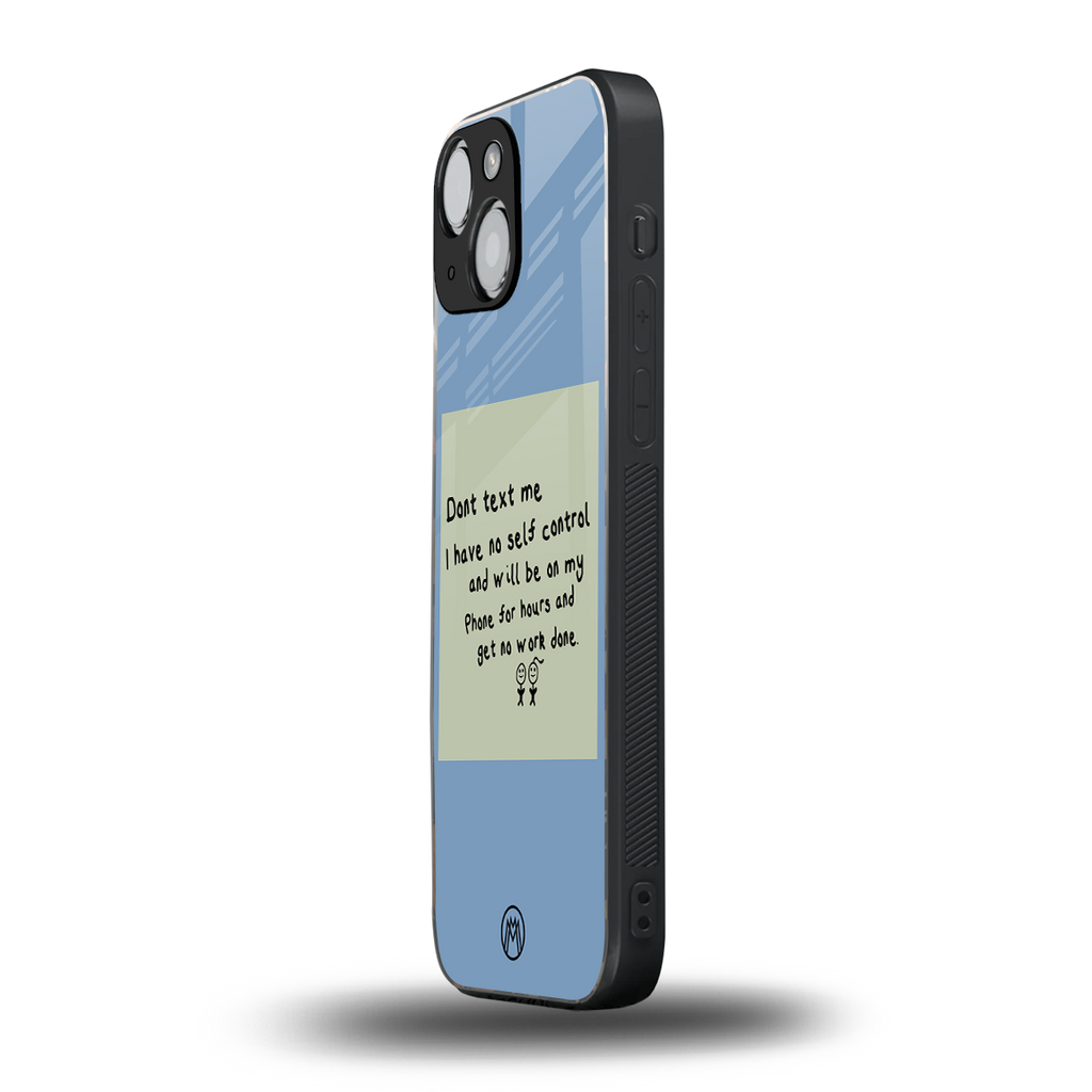 no self control back phone cover | glass case for iphone 13 mini