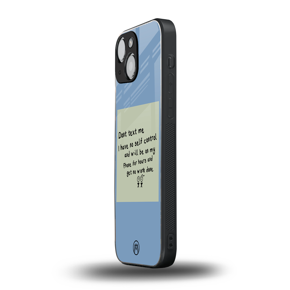 no self control back phone cover | glass case for iphone 13 mini