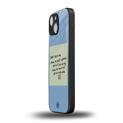 no self control back phone cover | glass case for iphone 13 mini