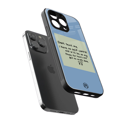 no self control back phone cover | glass case for iphone 13 pro max