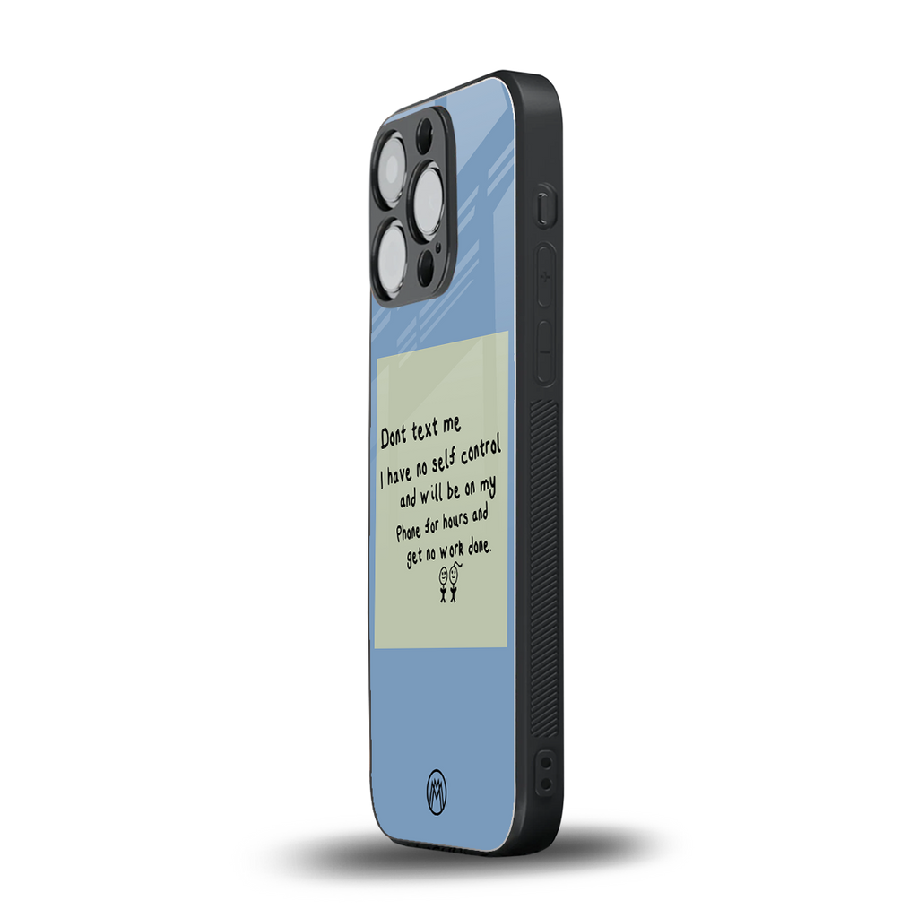 no self control back phone cover | glass case for iphone 13 pro