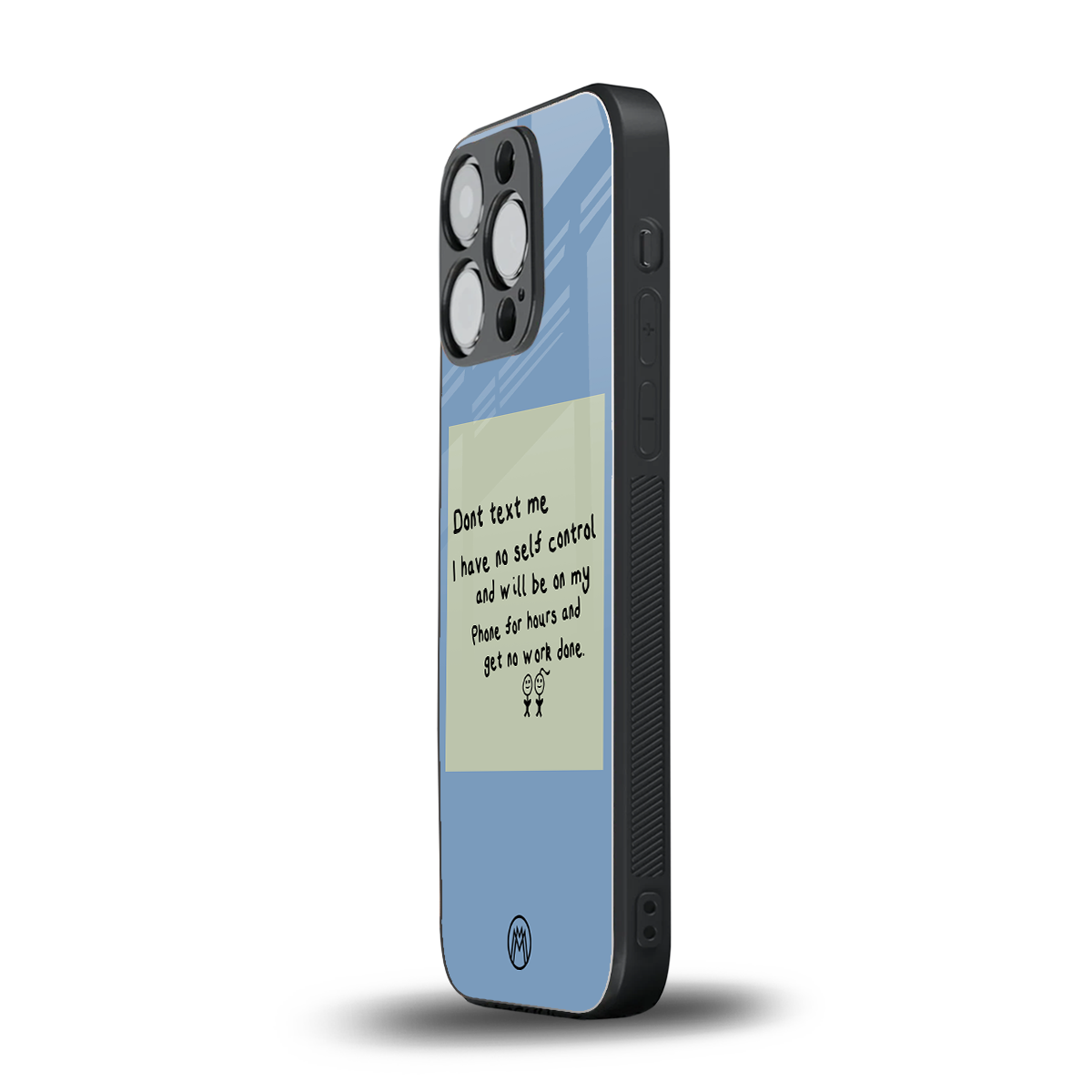 no self control back phone cover | glass case for iphone 15 pro